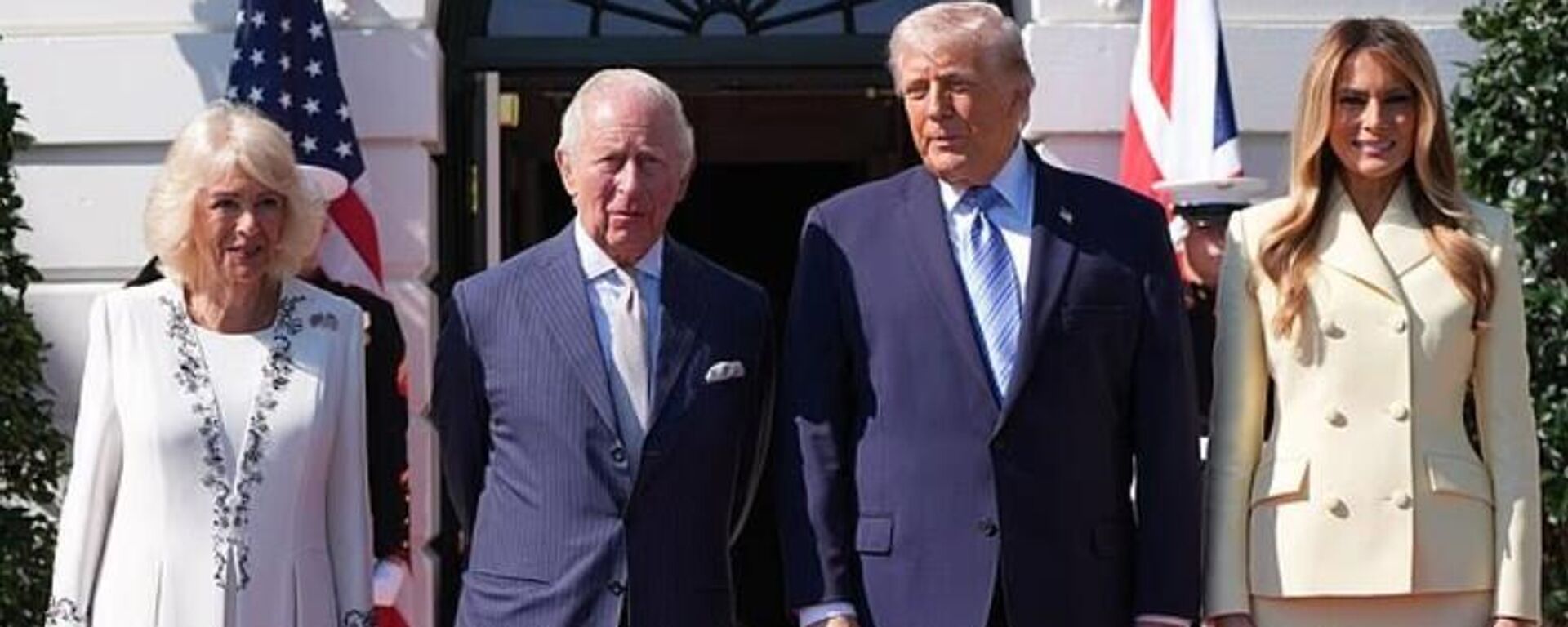 Kral Charles ve ABD Başkanı Donald Trump - Sputnik Türkiye, 1920, 27.04.2026