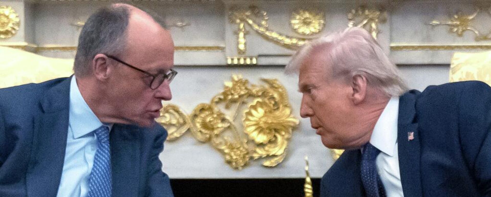 Trump Merz - Sputnik Türkiye, 1920, 30.04.2026