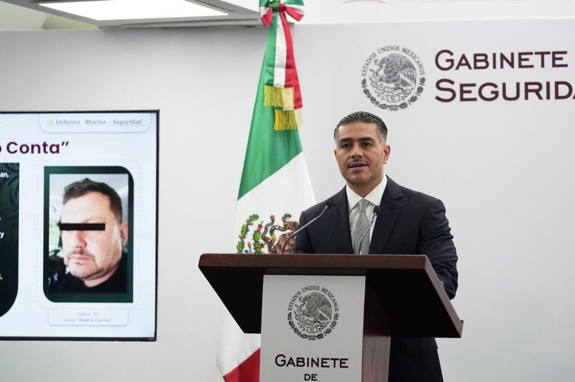 Meksika'da 'El Jardinero' lakaplı uyuşturucu baronu yakalandı: 5 milyon dolar ödül konmuştu - Sputnik Türkiye, 1920, 29.04.2026