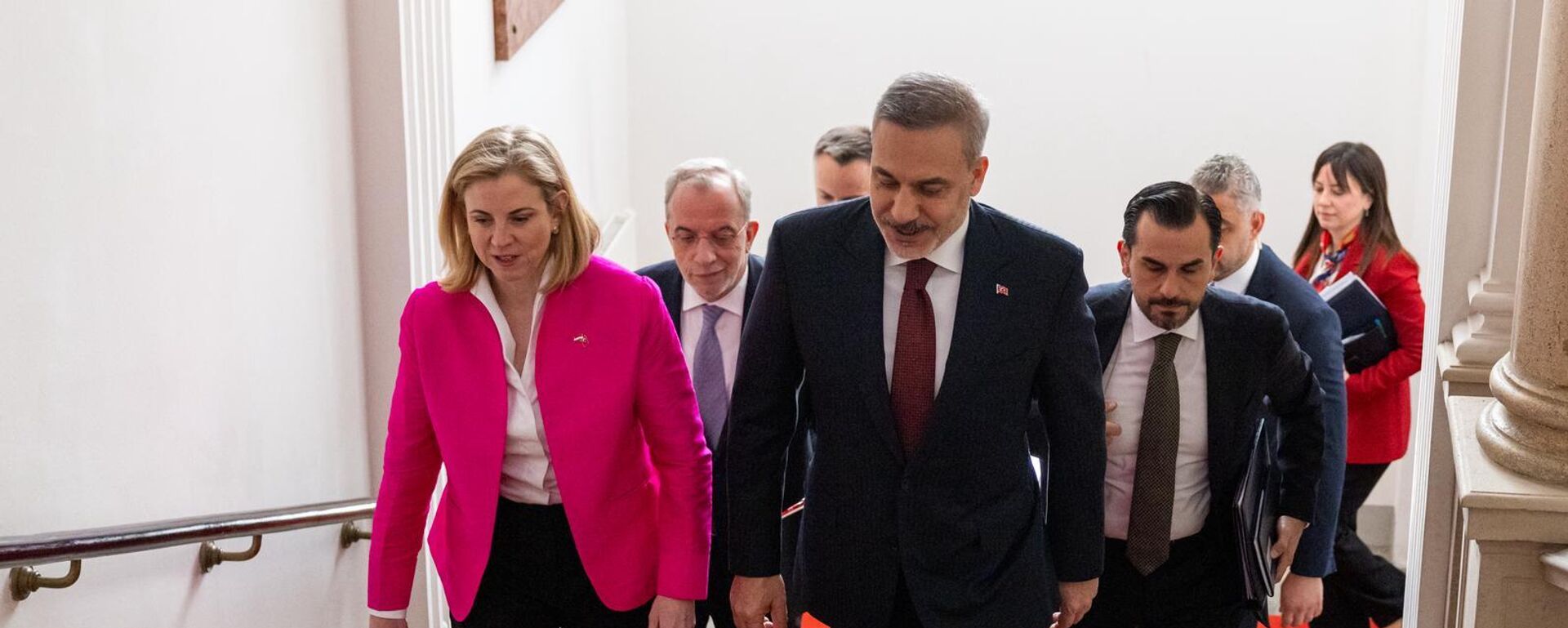 Dışişleri Bakanı Hakan Fidan, Beate Meinl-Reisinger - Sputnik Türkiye, 1920, 29.04.2026