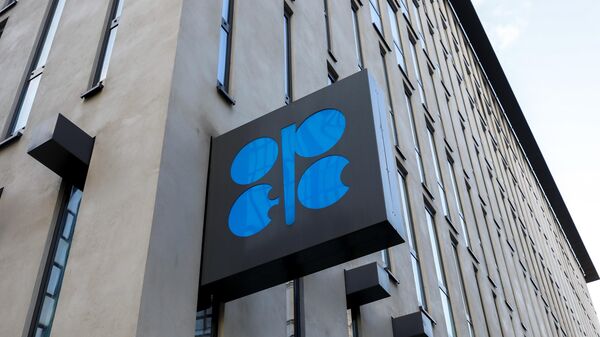 Logotipo de la Organización de Países Exportadores de Petróleo (OPEP)  - Sputnik Türkiye