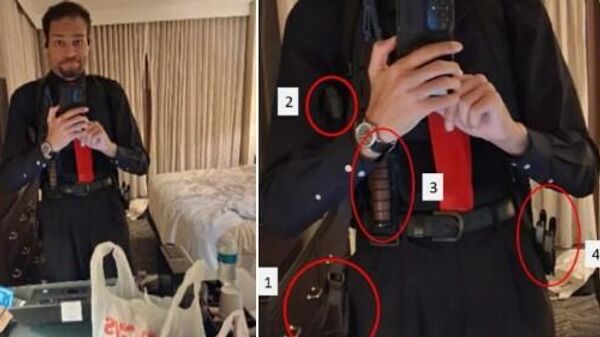 Cole Tomas Allen’ın selfiesi - Sputnik Türkiye