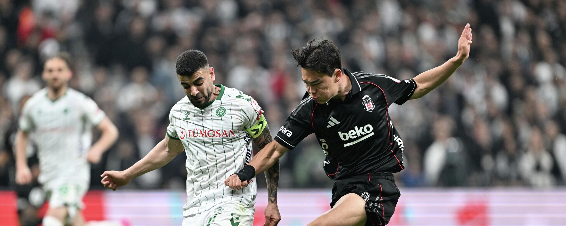 Ziraat Türkiye Kupası yarı finalinde Beşiktaş ile TÜMOSAN Konyaspor Tüpraş Stadı'nda karşılaştı - Sputnik Türkiye, 1920, 05.05.2026