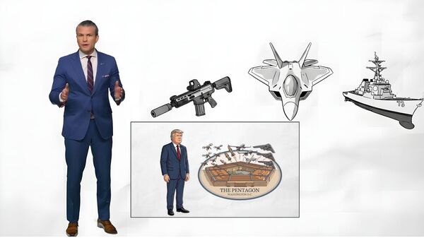 Pete Hegseth'in animasyon videosu - Sputnik Türkiye