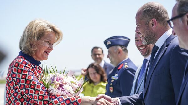  Belçika Kraliçesi Mathilde Türkiye'de - Sputnik Türkiye