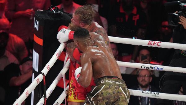 Jake Paul Anthony Joshua maçı - Sputnik Türkiye