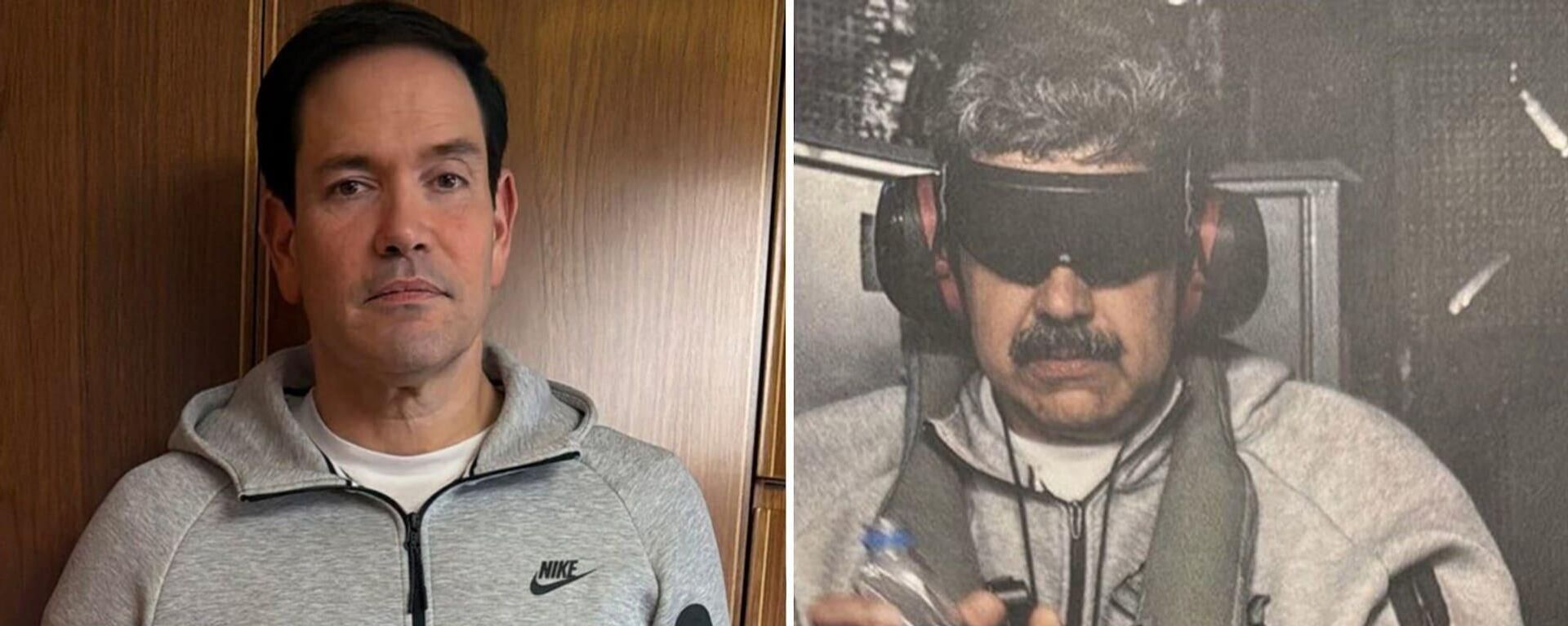 Marco Rubio, Nicolas Maduro - Sputnik Türkiye, 1920, 13.05.2026