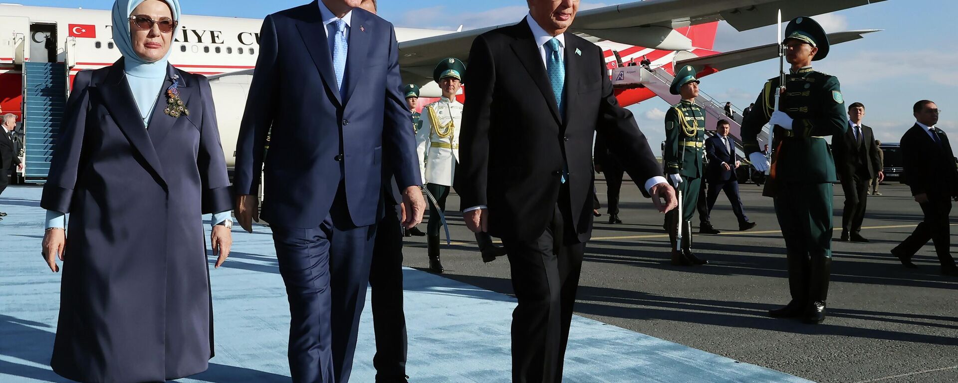 Cumhurbaşkanı Erdoğan, Kazakistan'a gitti - Sputnik Türkiye, 1920, 13.05.2026