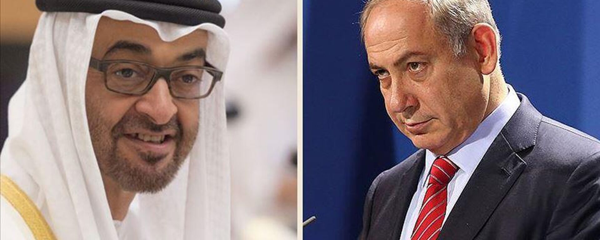 İsrail Başbakanı Binyamin Netanyahu ve BAE Devlet Başkanı Muhammed bin Zayed Al Nahyan - Sputnik Türkiye, 1920, 13.05.2026