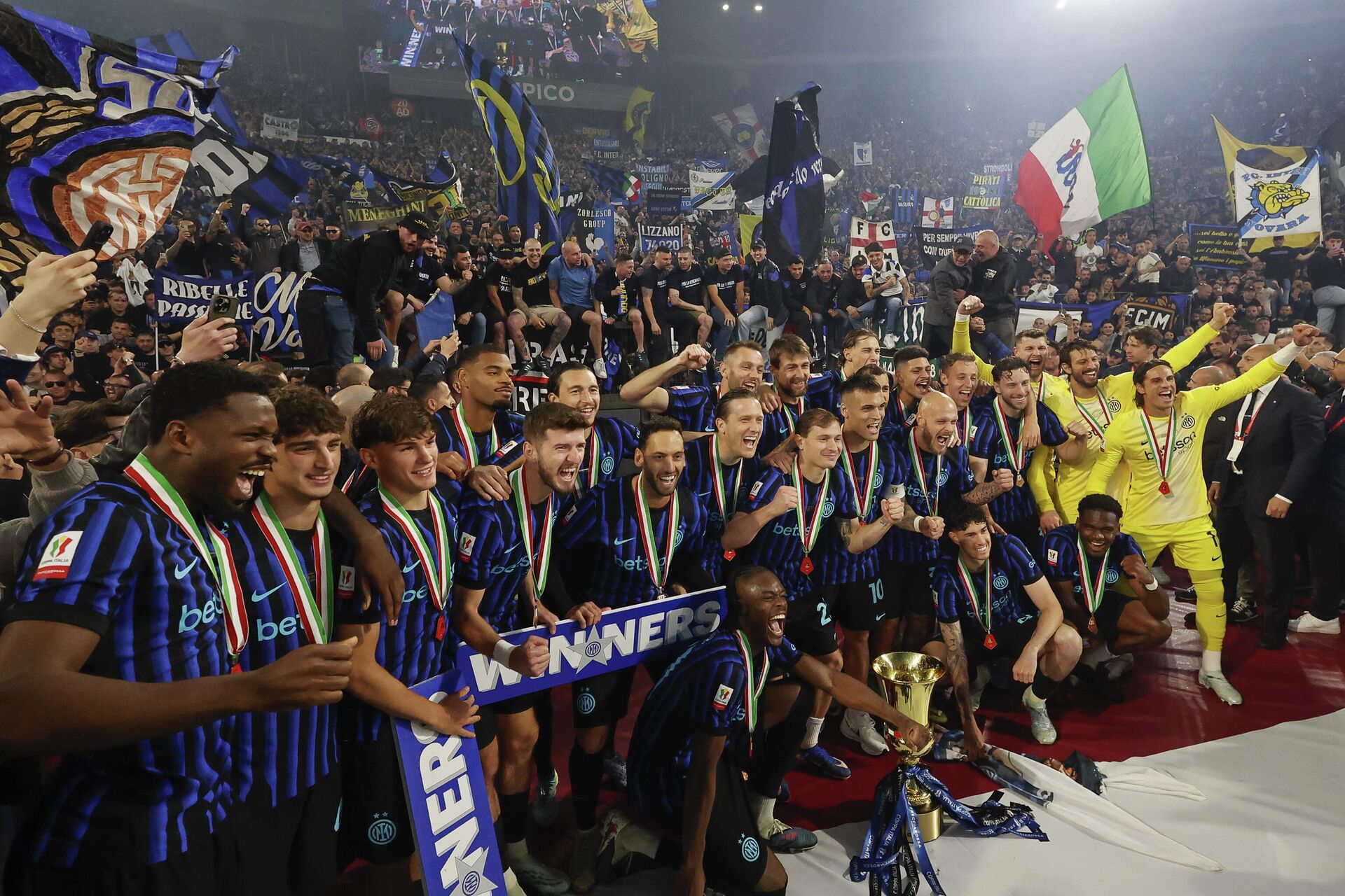 Inter, İtalya Kupası'nı kazandı - Sputnik Türkiye, 1920, 14.05.2026