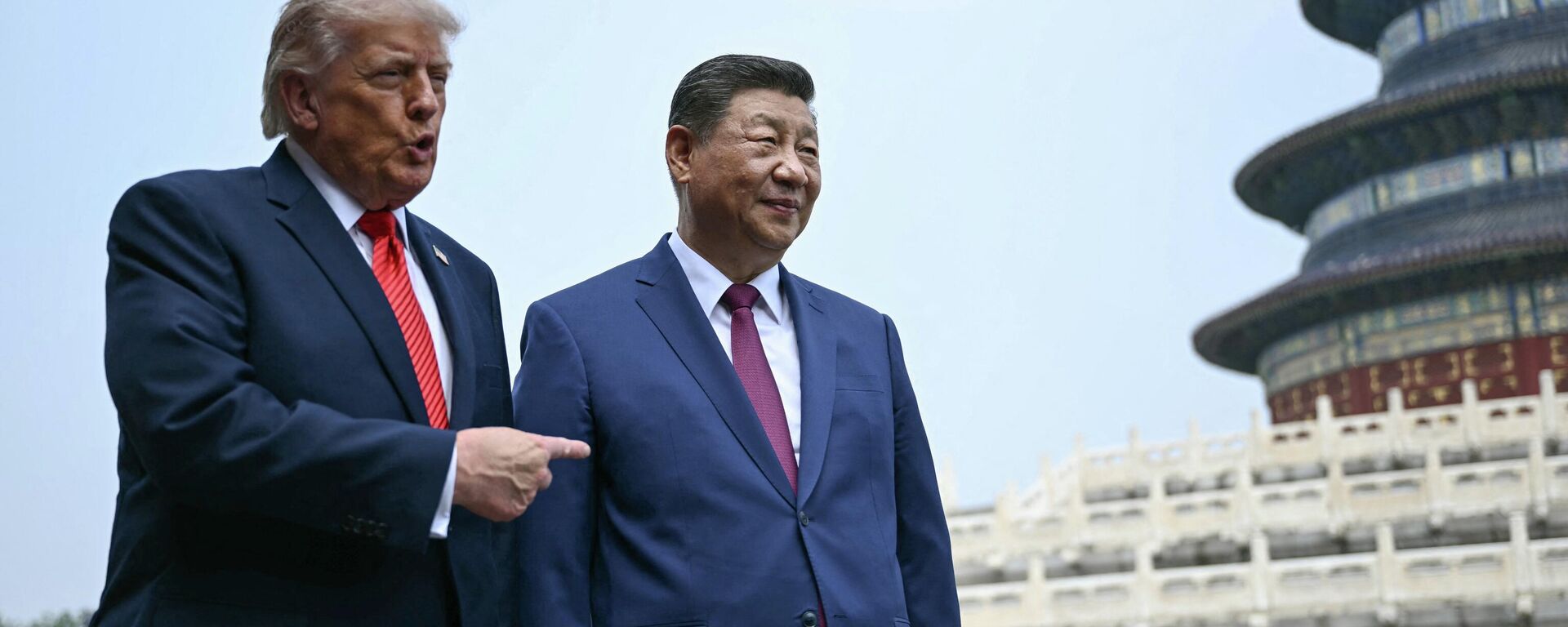 Liderler, Pekin'de tarihi Gök Tapınağı'nı ziyaret etti - Sputnik Türkiye, 1920, 16.05.2026