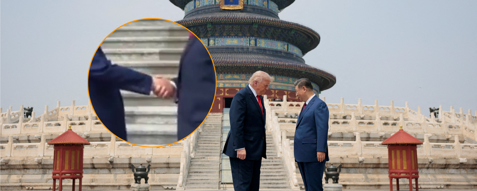 Şi Cinping - Trump Zirvesi'nden notlar: 'Tokalaşma hamlesi' dikkat çekti - Sputnik Türkiye, 1920, 14.05.2026