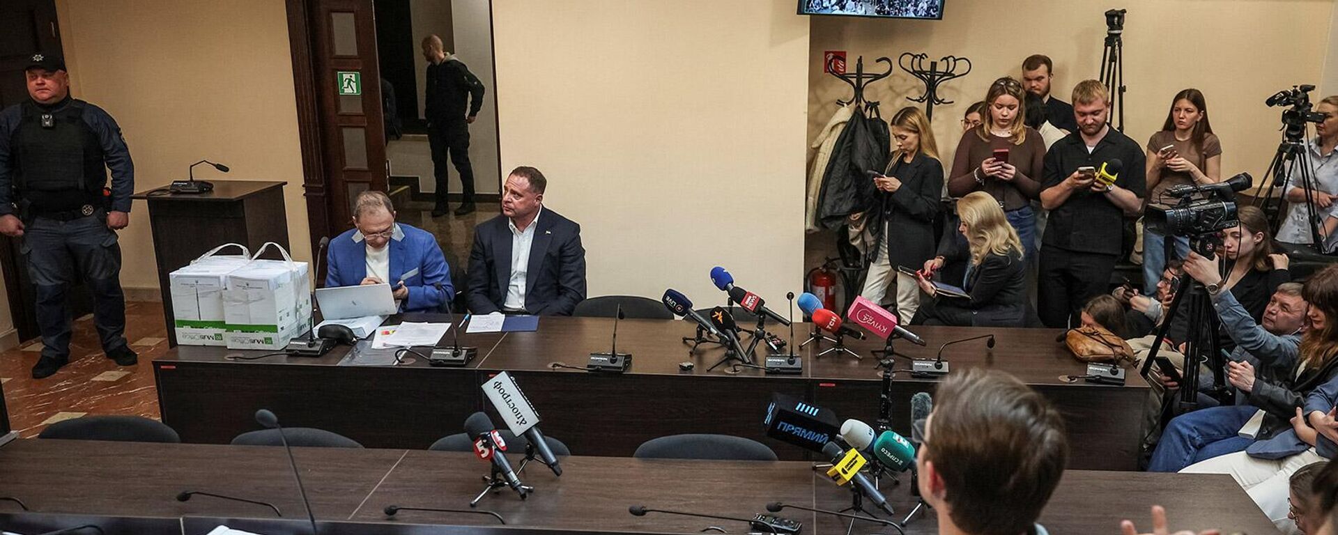 Бывший глава Офиса президента Украины Андрей Ермак на судебном заседании (12 мая 2026). Киев - Sputnik Türkiye, 1920, 14.05.2026