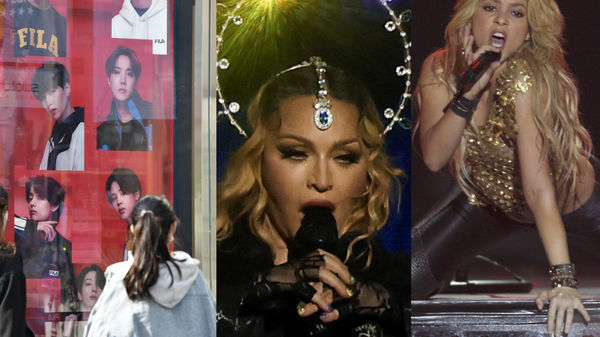 Madonna, Shakira ve K-pop erkek grubu BTS Dünya Kupası final maçında sahne alacak - Sputnik Türkiye