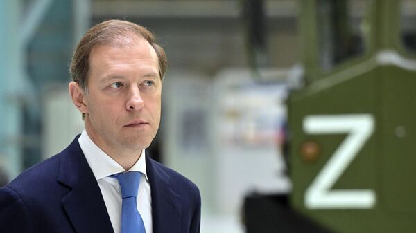 Russian Deputy Prime Minister Denis Manturov - Sputnik Türkiye
