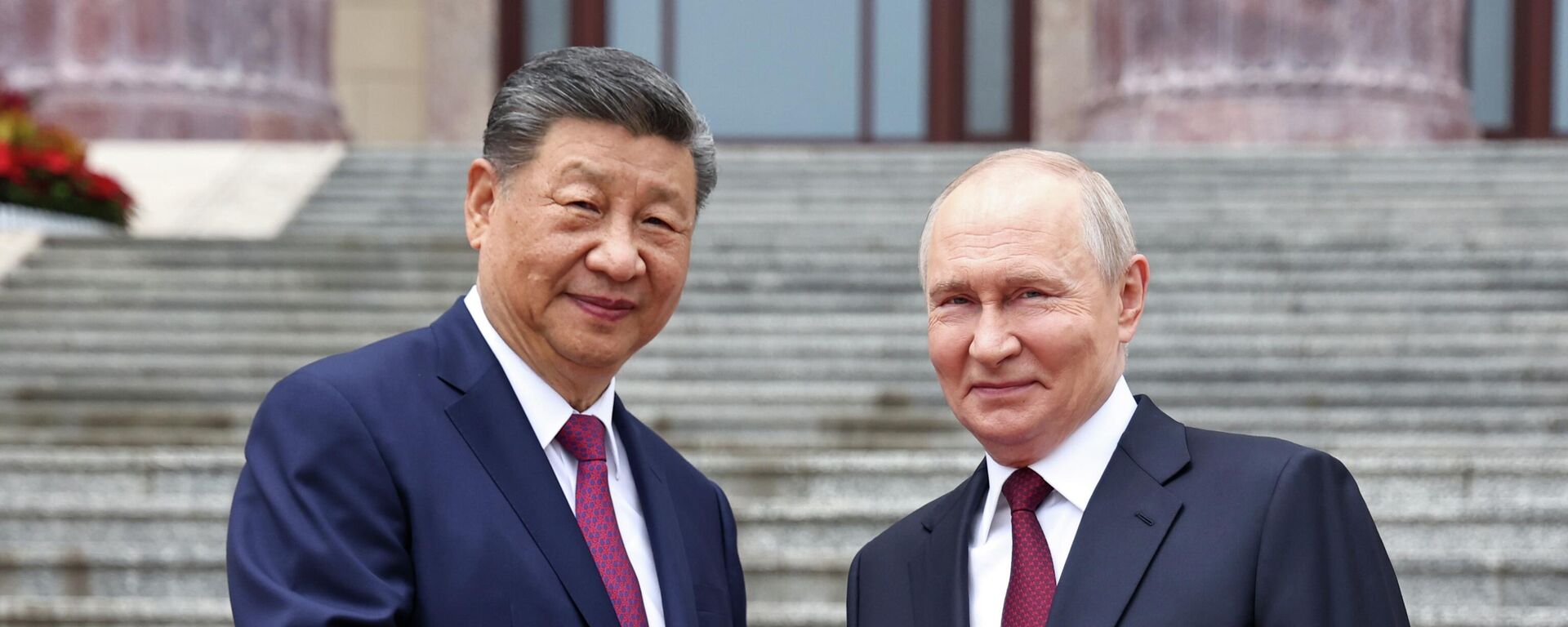 Rusya Devlet Başkanı Vladimir Putin ve Çin Devlet Başkanı Şi Cinping - Sputnik Türkiye, 1920, 15.06.2026