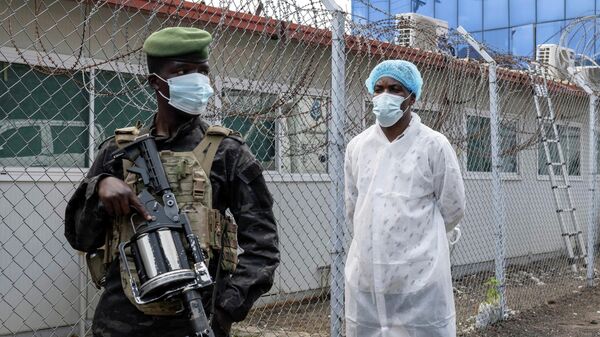 Demokratik Kongo Cumhuriyeti'nde M23 grubuna bağlı savaşçılar ve bölge yetkilileri Ebola testlerine katıldı - Sputnik Türkiye