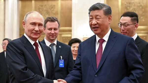 Официальный визит президента РФ Владимира Путина в Пекин - Sputnik Türkiye