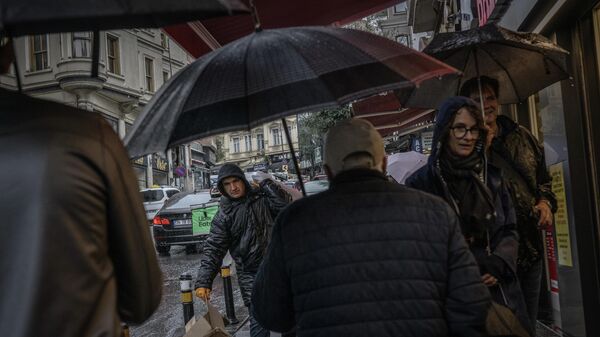 İstanbul sağanak yağış - Sputnik Türkiye