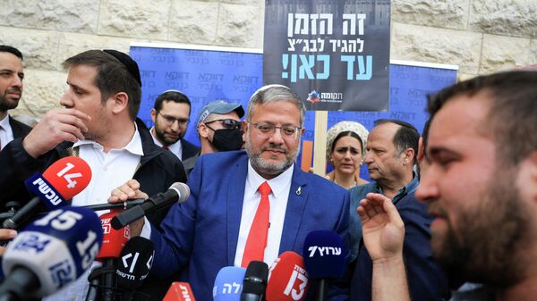 İsrail Ulusal Güvenlik Bakanı Itamar Ben-Gvir - Sputnik Türkiye