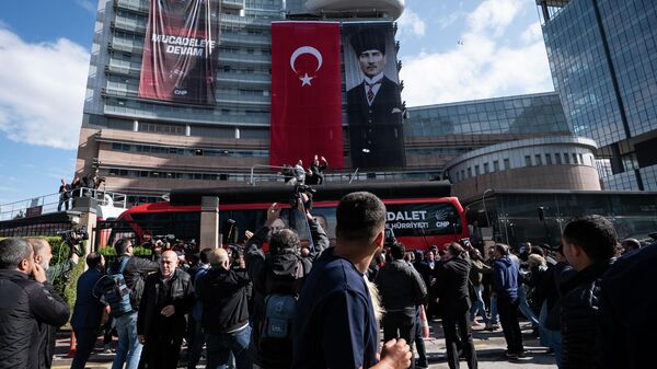 CHP binasında hareketlilik - Sputnik Türkiye