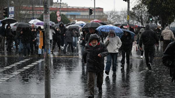 İstanbul sağanak - Sputnik Türkiye