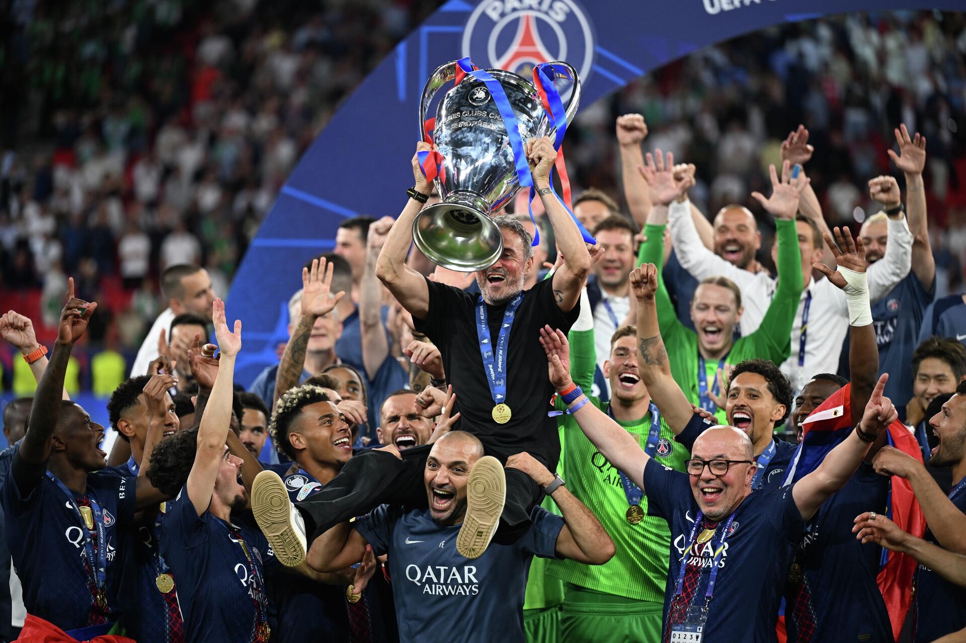 Şampiyonlar Ligi'nde şampiyon PSG: Kupa penaltılarla geldi - Sputnik Türkiye, 1920, 31.05.2026