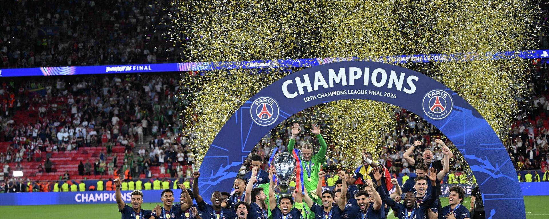 Şampiyonlar Ligi'nde şampiyon PSG: Kupa penaltılarla geldi - Sputnik Türkiye, 1920, 31.05.2026