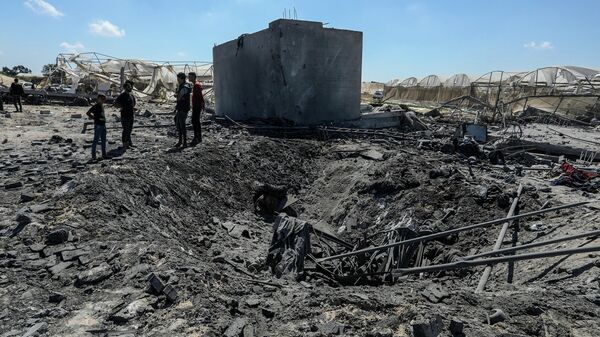 İsrail'in Gazze'ye saldırıları - Sputnik Türkiye