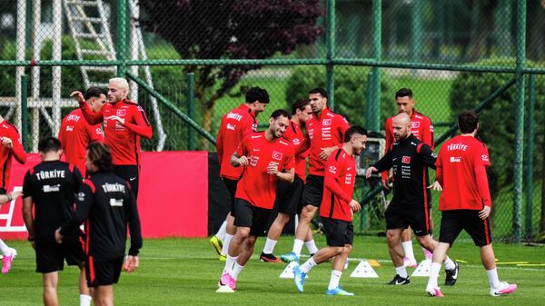 A Milli Futbol Takımı, 2026 Dünya Kupası'nın hazırlıklarını sürdürdü - Sputnik Türkiye