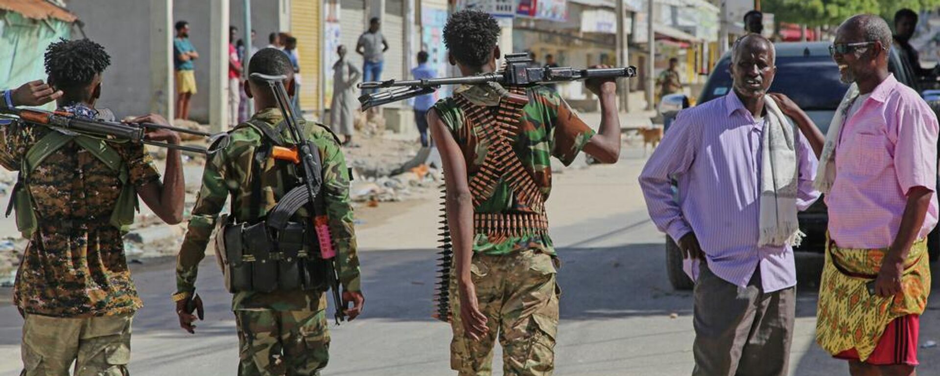 Somali'nin başkenti Mogadişu'da çatışmalar. - Sputnik Türkiye, 1920, 04.06.2026