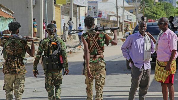 Somali'nin başkenti Mogadişu'da çatışmalar. - Sputnik Türkiye