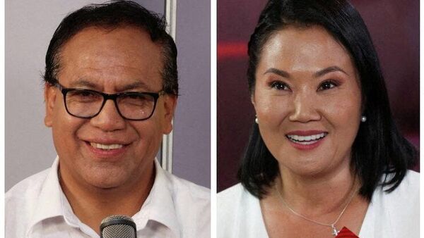 Peru Cumhurbaşkanlığı seçiminde Keiko Fujimori ile Roberto Sanchez arasındaki yarış - Sputnik Türkiye