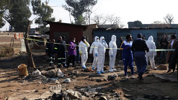 Güney Afrika'da toplu silahlı saldırı: En az 12 ölü - Sputnik Türkiye