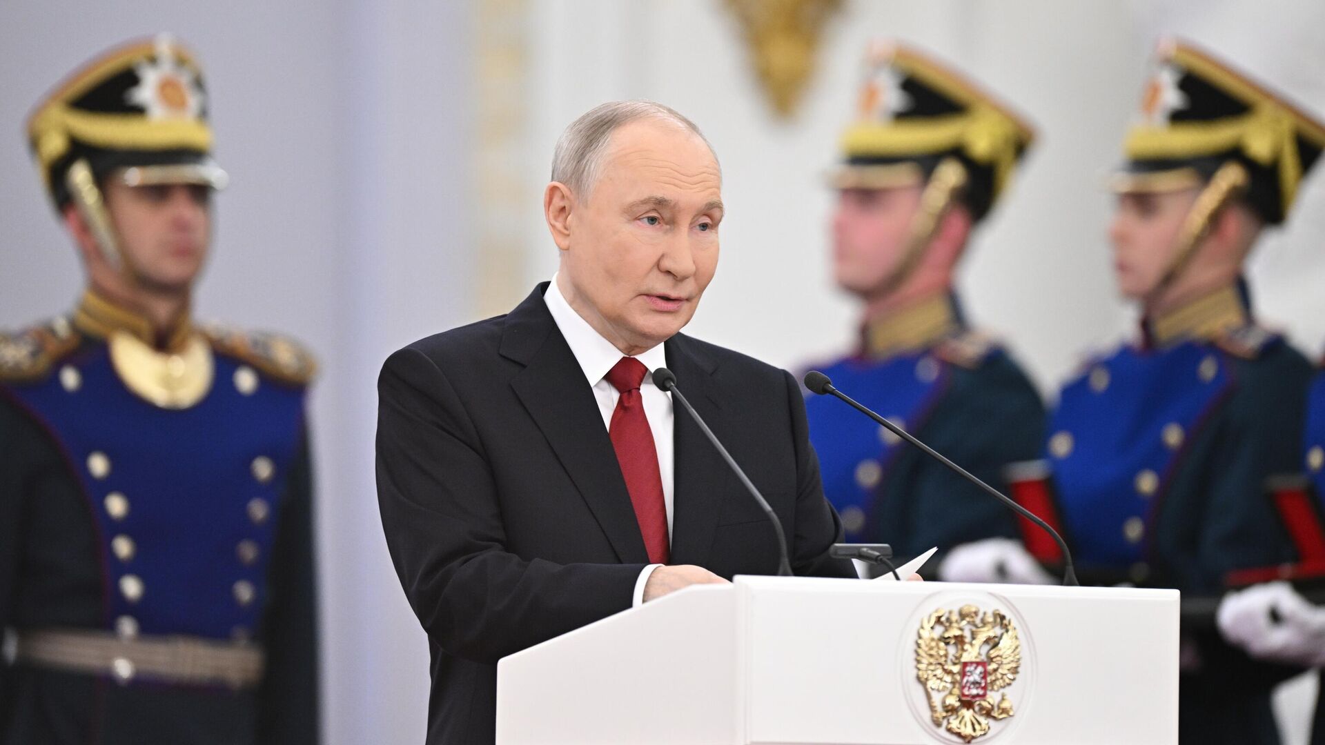 Вручение Госпремий РФ и медалей Героя Труда Вручение Госпремий РФ и медалей Героя Труда - Sputnik Türkiye, 1920, 12.06.2026