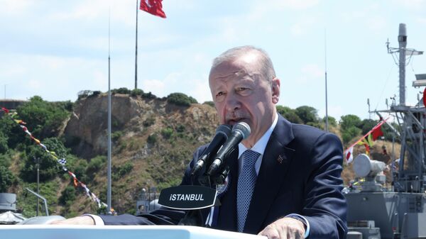 Cumhurbaşkanı Recep Tayyip Erdoğan - Sputnik Türkiye