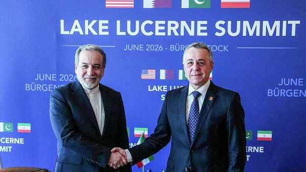 İran Dışişleri Bakanı Arakçi, Lucerne Gölü Zirvesi'nde - Sputnik Türkiye