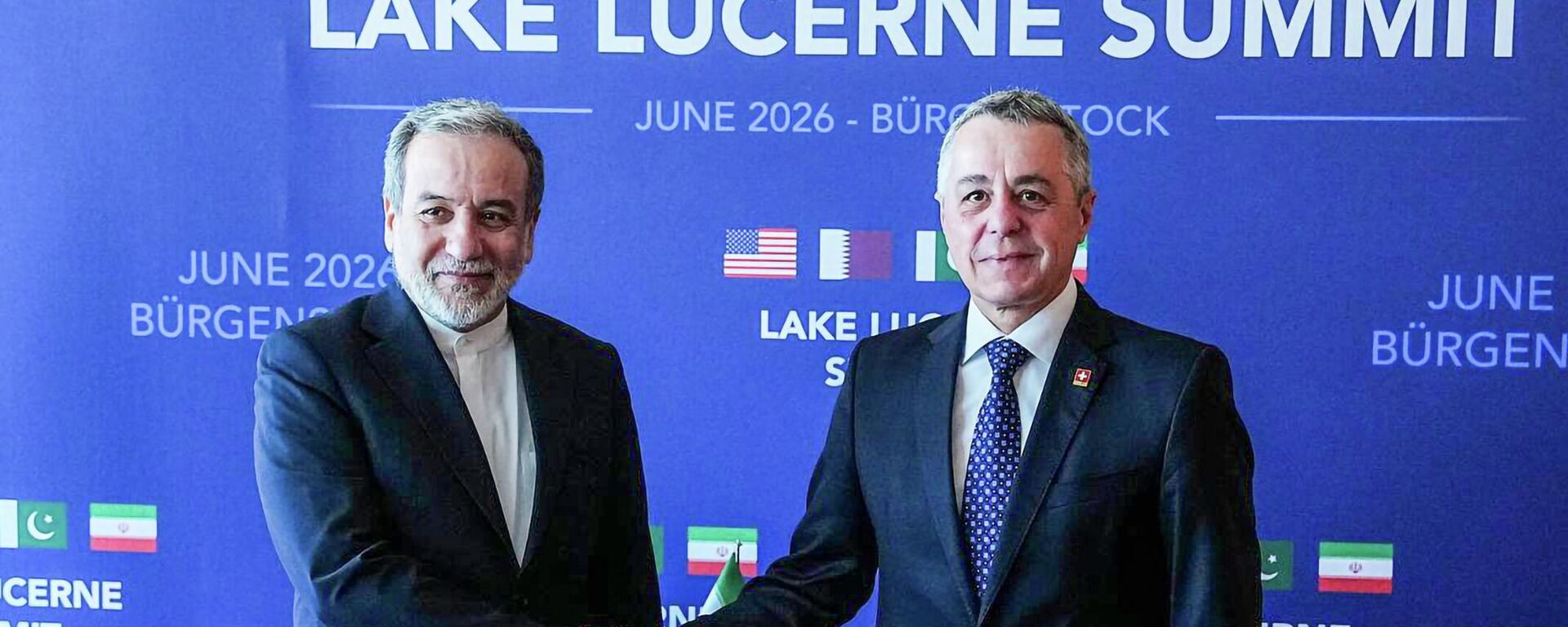 İran Dışişleri Bakanı Arakçi, Lucerne Gölü Zirvesi'nde - Sputnik Türkiye, 1920, 21.06.2026