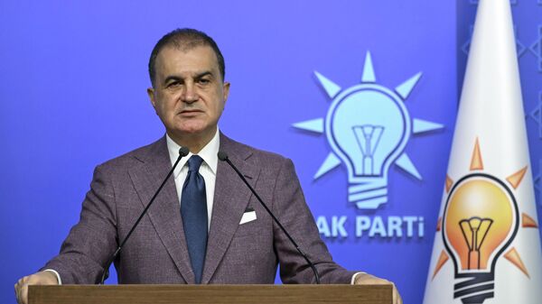 AK Parti Genel Başkan Yardımcısı ve Parti Sözcüsü Ömer Çelik - Sputnik Türkiye