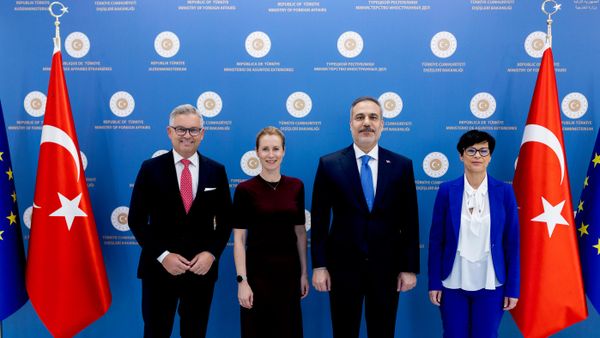 Dışişleri Bakanı Fidan, AB yetkilileri Kaja Kallas, Marta Kos, Magnus Brunner ile bir araya geldi - Sputnik Türkiye