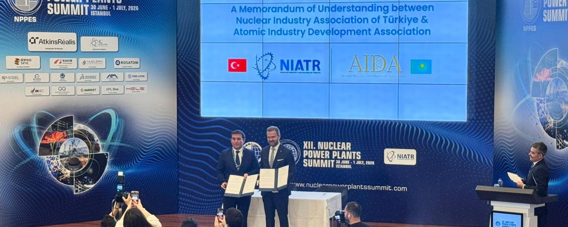 Türkiye ile Kazakistan arasında nükleer iş birliğinde kritik adım: Stratejik protokol imzalandı
 - Sputnik Türkiye, 1920, 01.07.2026