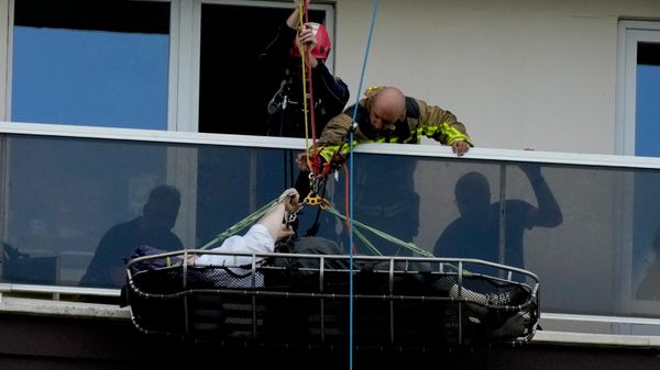 Belçika'da apartman yangını - Sputnik Türkiye