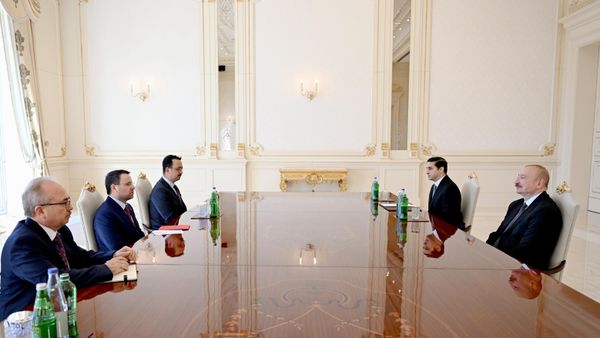 Azerbaycan Cumhurbaşkanı Aliyev Adalet Bakanı Gürlek'i kabul etti - Sputnik Türkiye