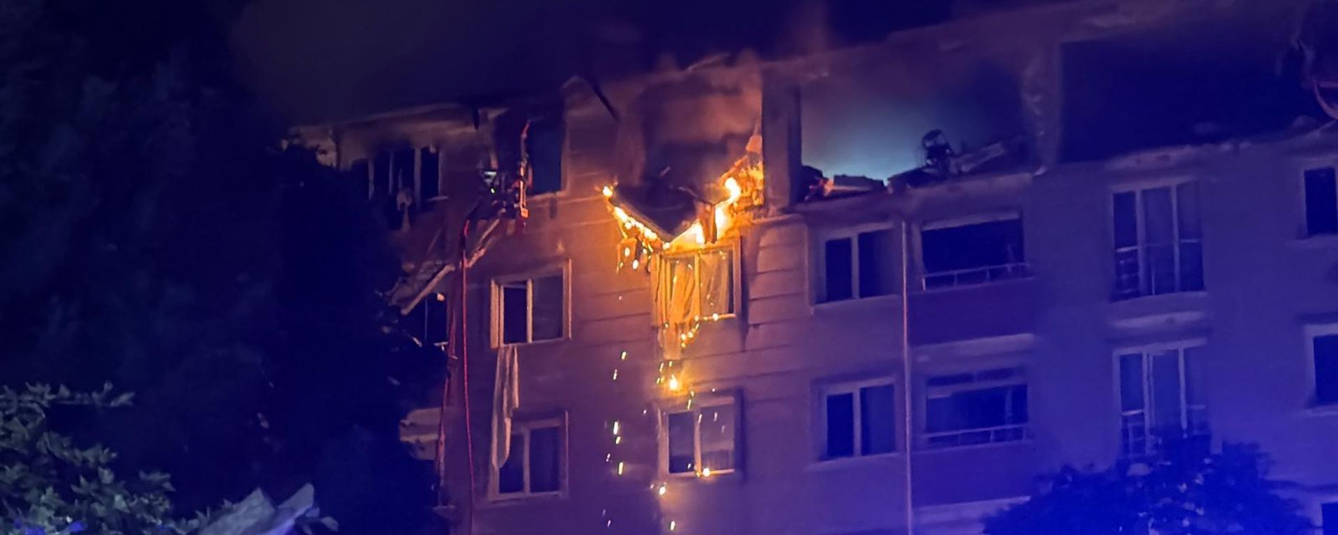 Çorlu'da apartmanda patlama - Sputnik Türkiye, 1920, 04.07.2026