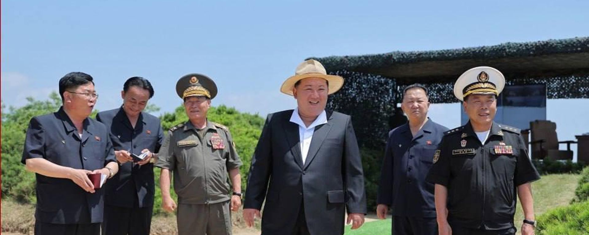 The destroyer Kang Kon on Friday conducted a test-fire of strategic cruise missile and a test of major weapon systems such as naval artillery, automatic machine guns and electronic warfare means under its plan to assess and test the performance of its combat systems. The respected Comrade Kim Jong-un, General Secretary of the Workers' Party of Korea and President of the State Affairs of the Democratic People's Republic of Korea, oversaw the tests. - Sputnik Türkiye, 1920, 05.07.2026