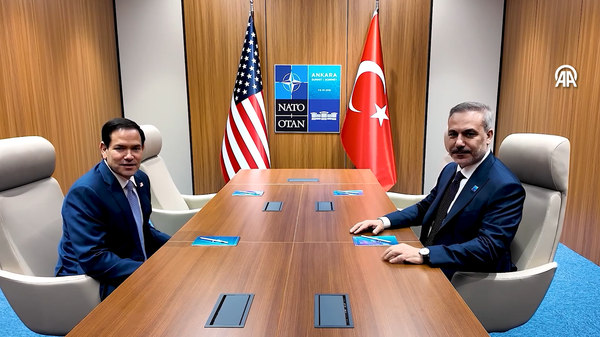 Dışişleri Bakanı Fidan, ABD Dışişleri Bakanı Rubio ile bir araya geldi - Sputnik Türkiye