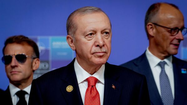 Erdoğan-Macron-Merz - Sputnik Türkiye