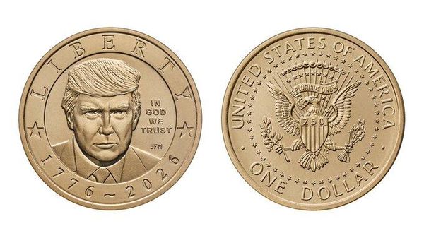 ABD Başkanı Donald Trump'ın yüzü 1 dolara basılıyor - Sputnik Türkiye