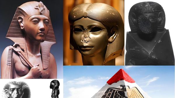 3. Amenemhat’ın kızı prenses Nefruptah’a ait olduğu düşünülen heykel
 - Sputnik Türkiye