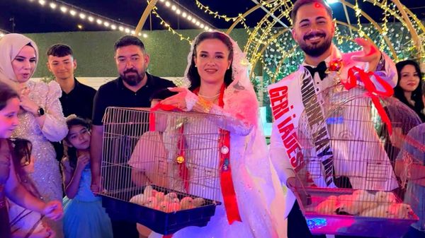 Kahramanmaraş'ta kebap ustası, geçmişte çırağı olan gence düğününde altın yerine büyütüp değerlendirmesi için 100 civciv hediye etti - Sputnik Türkiye